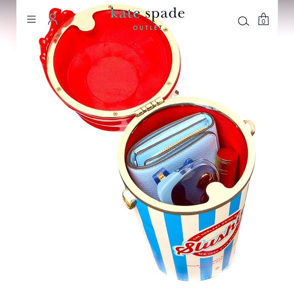 NWT 3D Slurpy Kate Spade Crossbody - Picture 2 of 3